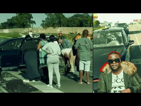 Dj Sumbody's Family Performs Ritual, Collecting His Spirit Before The Car Is Towed Away