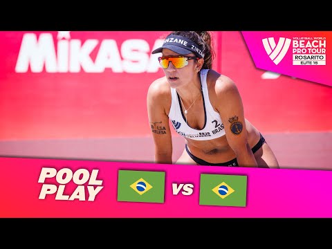Duda/Ana Patrícia vs. Barbara/Carol - Match Highlights | Main Draw | Rosarito 2022