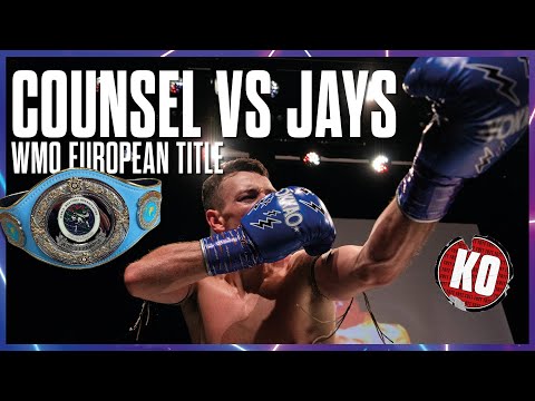 WMO EUROPEAN TITLE  |  Jay Counsel vs Evan Jays  |  Hitman Fight League vs Combat Fight Series