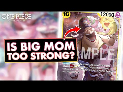 IS THE OP-03 SUPER RARE BIG MOM TOO STRONG? - ONE PIECE CARD GAME