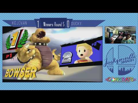 Jax Smash Weekly 5/18/17 - KeJovan(Bowser) Vs Ducky(Little Mac/Greninja) - Wii U Winners Semis