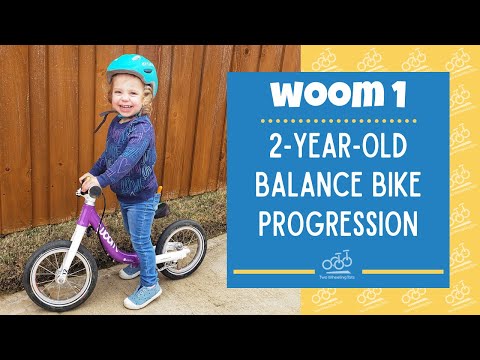 Stages of Riding a Balance Bike: 2-Year-Old Progression on woom 1