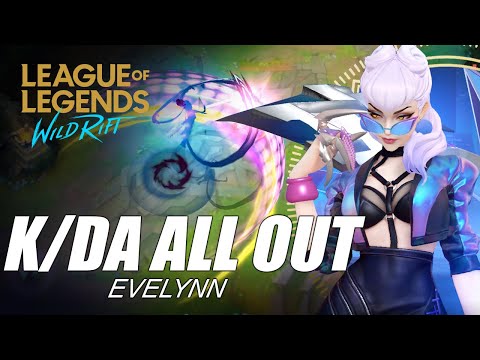 K/DA All Out Evelynn Skin Spotlight - WILD RIFT