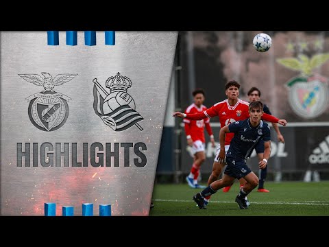 HIGHLIGHTS | Youth League | J3 | SL Benfica 2 - 1 Real Sociedad