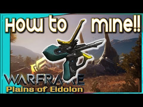Warframe - HOW TO MINE - Resource Grind & Crafting