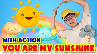 Download lagu You Are My Sunshine with Action 🌞🕺 | Song for Children | Super Simple Songs | Nursery Rhymes mp3