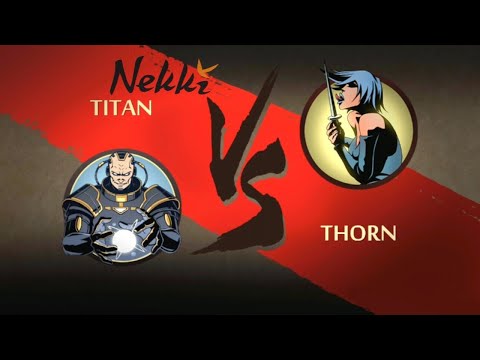 Titan VS Thorn 😱 [ who will win the game 🤔] #shadowfight2 @Thelordgamer01