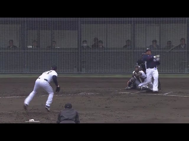 【3回表】ライオンズ・山川 タイムリー2ベースヒットで相手チームを一気に突き放す!! 2019/3/12 B-L