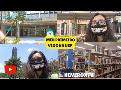 Meu primeiro vlog na USP ep 01 | Kemiroxtv