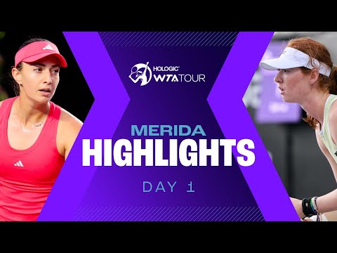 Kicking off Day 1 in Merida with Avanesyan, Bouzas Maneiro, & Joint | WTA Match Highlights