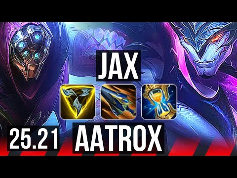 JAX vs AATROX (TOP) | 12/0/7, Legendary | EUW Master | 25.21
