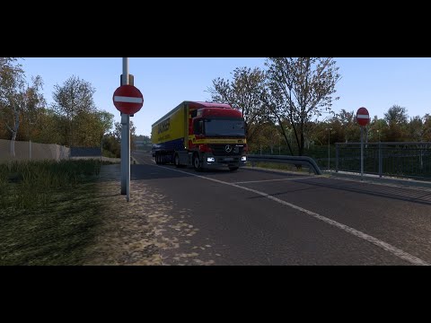 ETS2 1.45 PM 2.62 | Mercedes Actros MP2 | [PL] Świnoujście  - [DNK] København | 1440p #ETS2