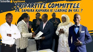 DID THE TRIPARTITE COMMITTEE JUST RELEASED A BOMBSHELL REVEALING SAMURA KAMARA IS LEADING WITH 58%?