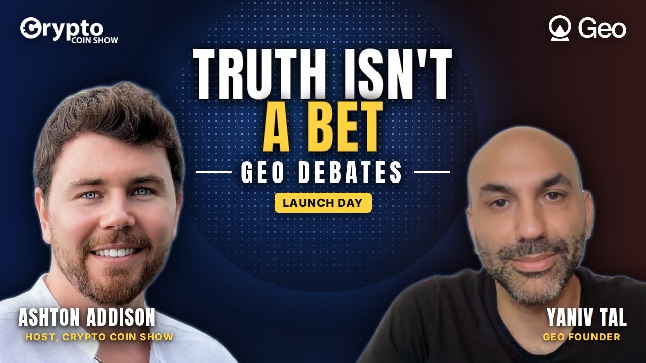 The Graph's co-founder spent 4 years fixing web3 social. Yaniv Tal launches Geo Debates