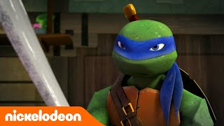Teenage Mutant Ninja Turtles | Eerste gevecht | Nickelodeon Nederlands