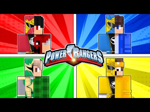 VIRAMOS OS POWER RANGERS E SALVAMOS O MINECRAFT! ‹‹ P3DRU ››