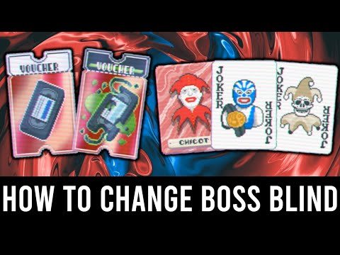 Balatro How To Reroll Boss Blind? Options To Change or Disable The Boss Blind in Balatro?