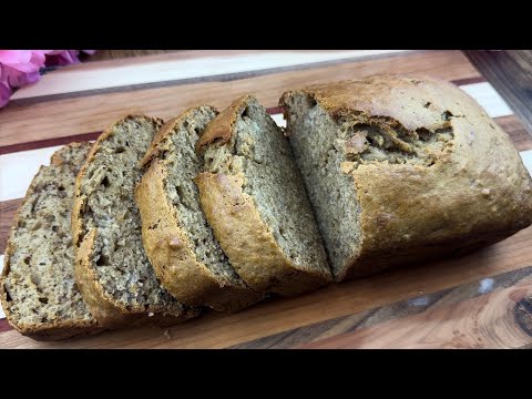The Best Moist Banana Bread Recipe | Easy Banana Bread Recipe with Simple Ingredients