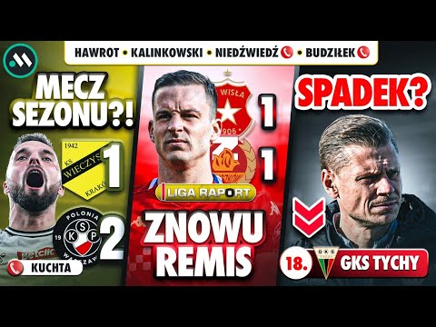WIECZYSTA - POLONIA 1:2! WISŁA ZNÓW BEZ WYGRANEJ, DRAMAT TYCHÓW PISZCZKA, POBUDKA ŚLĄSKA