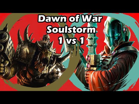 Dawn of War Soulstorm: 1 vs 1 Eldar (Shen) vs Orks (Master Yoba)