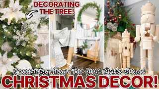 Christmas Decorate With Me 🎅🏼🎄 | Christmas Decorating Ideas 2021 | Christmas Living Room + Kitchen