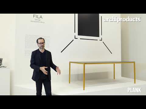 Salone del Mobile 2019 | PLANK - Konstantin Grcic presents Fila and Cup