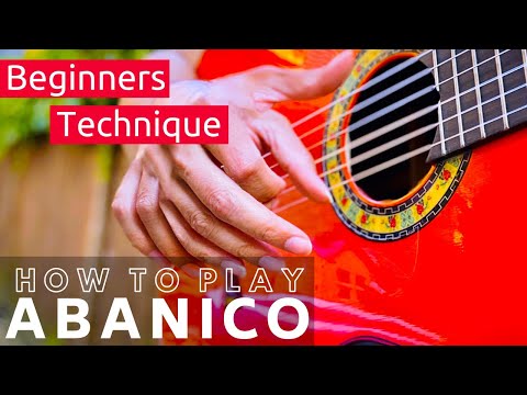 How to play ABANICO | Flamenco Guitar Lesson
