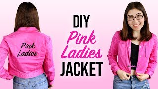DIY Pink Ladies Jacket | How to Embroider A Jean Jacket - HGTV Handmade