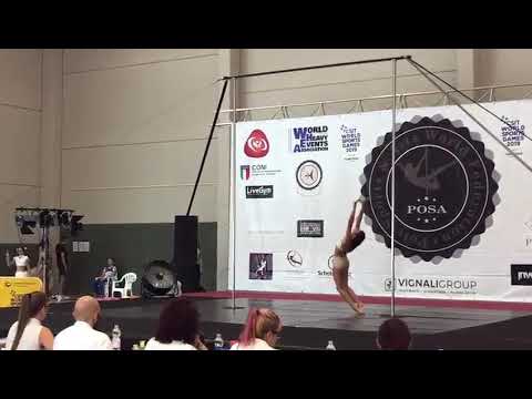 Alba Parra Alonso - 2nd place World Games Tortosa - Junior A POSA