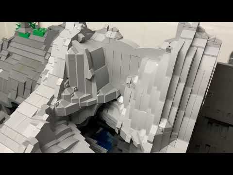 World Update (152)Endlich ist Riesen Modul mit Fluss Wanderweg Beleuchtung & Snot bau Technik fertig