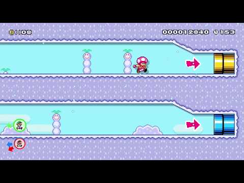 Online VS. ~ The Dragon Grand Prix Speedrace by Dragon379 - Super Mario Maker 2 - No Commentary 1cd