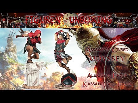Unboxing - Assassin´s Creed - Odyssey - Kassandra & Alexius - Figur