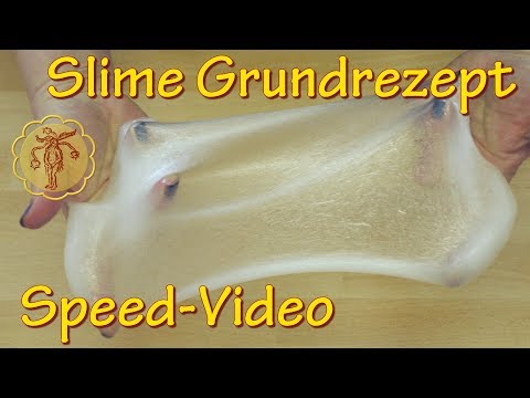 Speed-Video: Grundrezept für Slime - selber machen - DIY