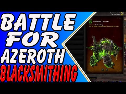 WoW Blacksmithing change