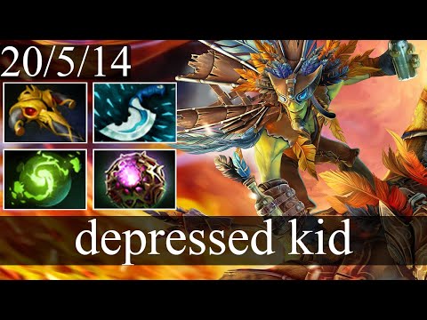 PPARNI.depressed kid - Batrider | Midlane Gameplay Dota 2 Patch 7.31d