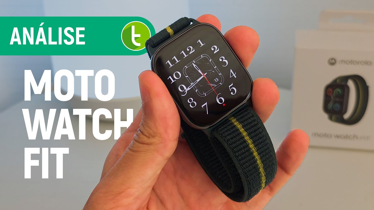 Miniatura da avaliação em vídeo de Smartwatch Motorola Moto Watch 70 Rose Gold Dourado