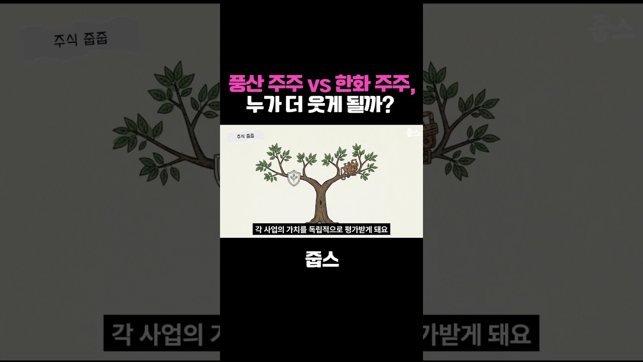 풍산 주주 vs 한화 주주, 누가 더 웃게 될까