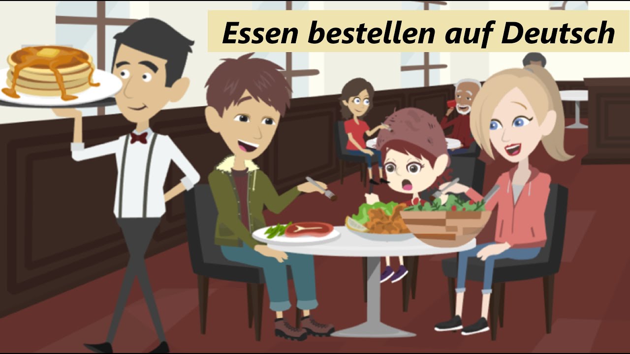"Wie bestellt man Essen auf Deutsch im Restaurant? Eine praktische Anleitung mit Geschichte" English