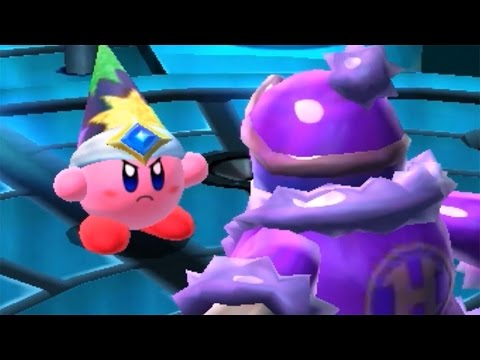 Kirby Planet Robobot (3DS) 100% Walkthrough - World 5: Rhythm Route 2/2 (All Code Cubes & Stickers)