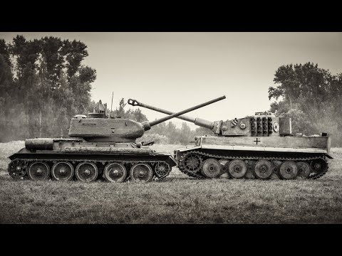 T 34 Vs Tigre Best Moments [White Tiger]