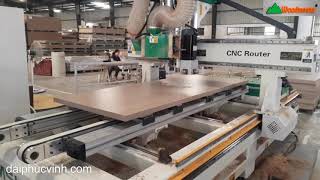 MÁY KHOAN BẢN LỀ CỬA -  ĐỤC Ổ KHOÁ CỬA CNC D2400 Holztek phần 2