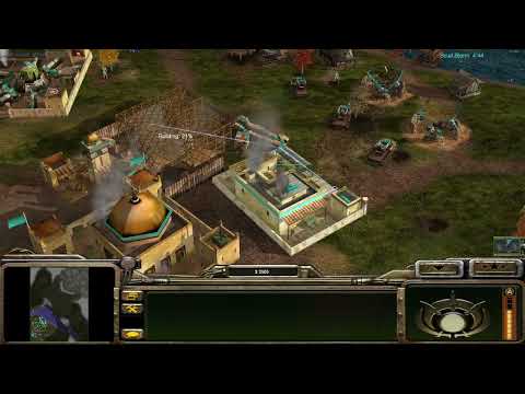 Demolition General vs Air Force General | Stage 4 | Challenge Mode | Hard Difficulty | C&C Zero Hour