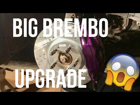 Installing BREMBO Brakes on a MAZDASPEED6