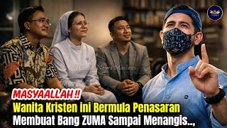 Download lagu GEREJA GEGER‼️WANITA KRISTEN INI BERMULA PENASARAN AKHIRNYA MUALAF..., Bang ZUMA SAMPAI MENANGIS  mp3