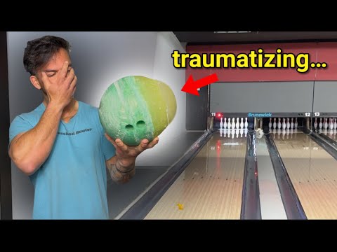 I built the WORST BOWLING BALL ever…