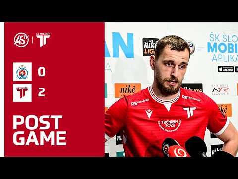 NIKÉ LIGA | Postgame | Richard Križan | ŠK Slovan Bratislava - AS Trenčín 0:2 (0:2)