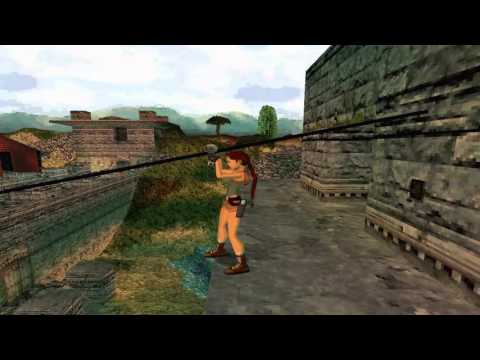 TRLE - Late Summer - Level 1: The Great Wall Walkthrough