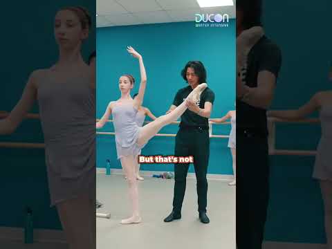 One ballet tip you need for HIGH EXTENSIONS 🩰 #ballet