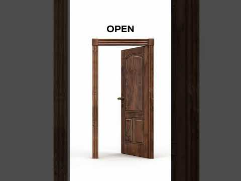 Opening & Closing a Wooden Door | Foley Sound Effects | No Copyright