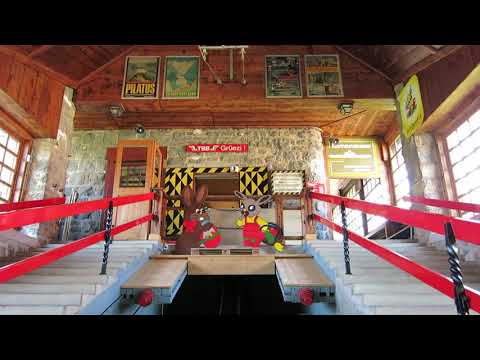 Standseilbahn Treib - Seelisberg Bergfahrt 2022 funiculaire funicular Schweiz Suisse Switzerland